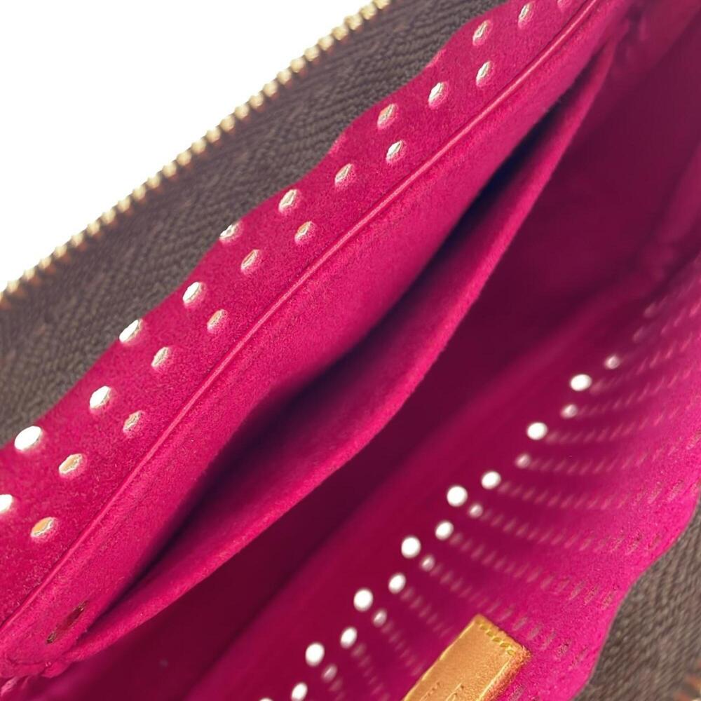 LOUIS VUITTON Brown Monogram Pochette Pouch - Picture 8 of 8